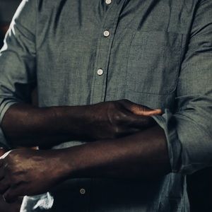 Three solid Taylor Stitch button down shirts size 44/xl